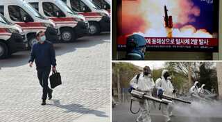 Top 10 world news today: Coronavirus pandemic, South Asia countries impose curfew, North Korea fires ballistic missiles and more!