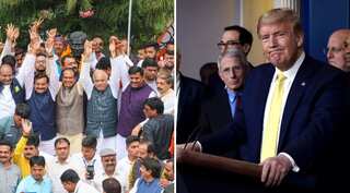 From US president to Indian leaders, politicians defy social distancing calls amid coronavirus outbreak