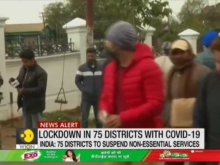Lockdown in 75 districts due to Coronavirus outbreak across all India