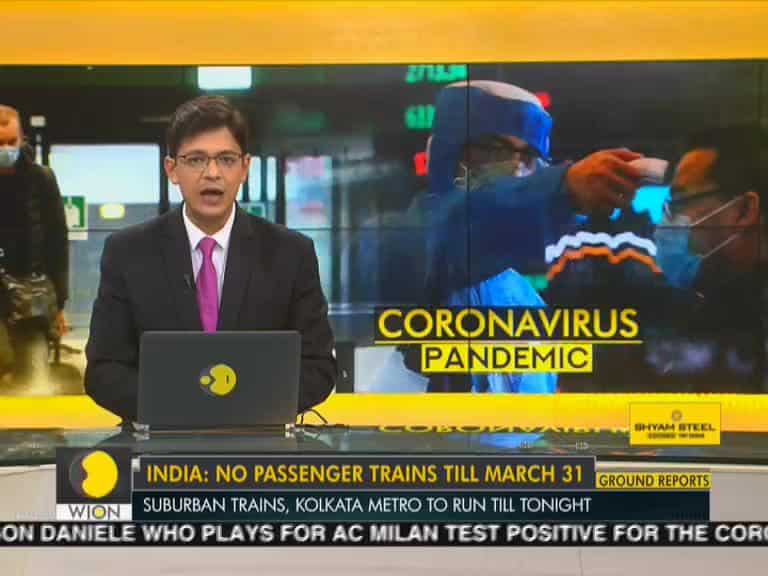 Indian railway suspends passenger services across India, freight trains will continue