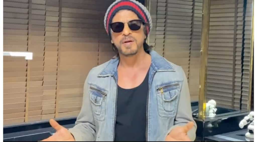 Watch: Shah Rukh Khan shares a filmy message for fans, educating them about COVID-19