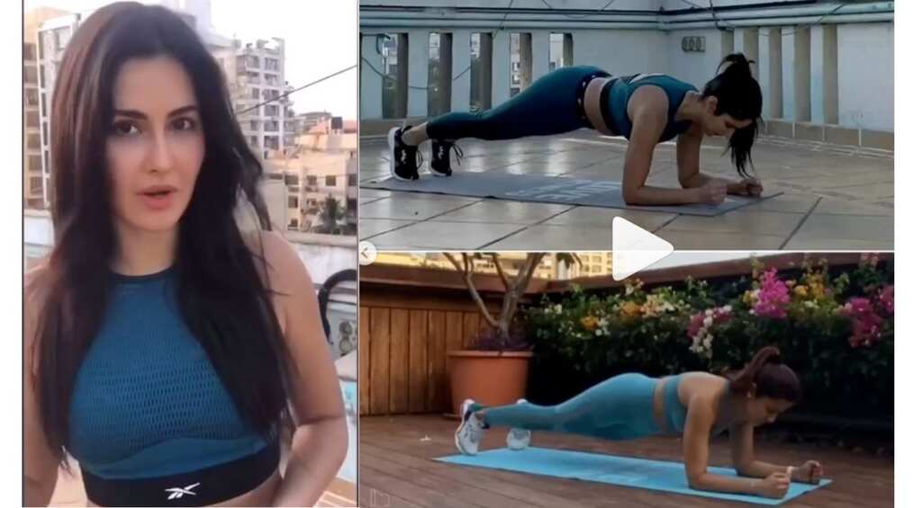 Watch: Katrina Kaif's workout videos will keep you entertained while you quarantine