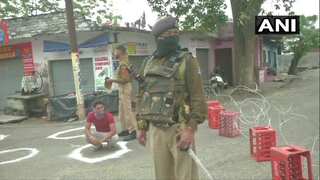 J&K police punish lockdown violators by locking them up in tiny circles 
