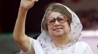 Bangladesh demonstrators demand foreign treatment for ailing ex-PM