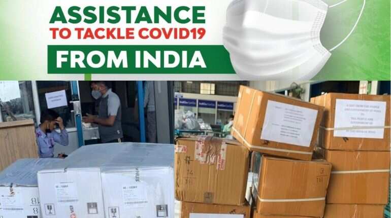 India lends a helping hand to Bangladesh, hands over 30,000 face masks