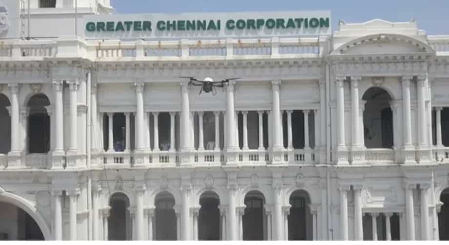Drones to join Chennai’s fight against coronavirus Drones to join Chennai’s fight against coronavirus