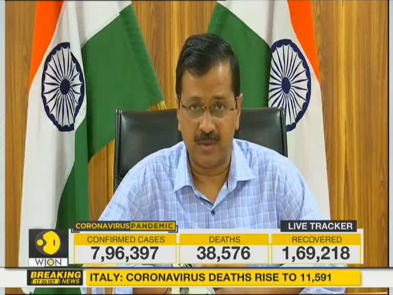 CM Arvind Kejriwal speaks on Coronavirus cases in Delhi