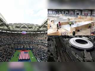 Famous stadiums across the globe converted into makeshift hospitals to fight coronavirus