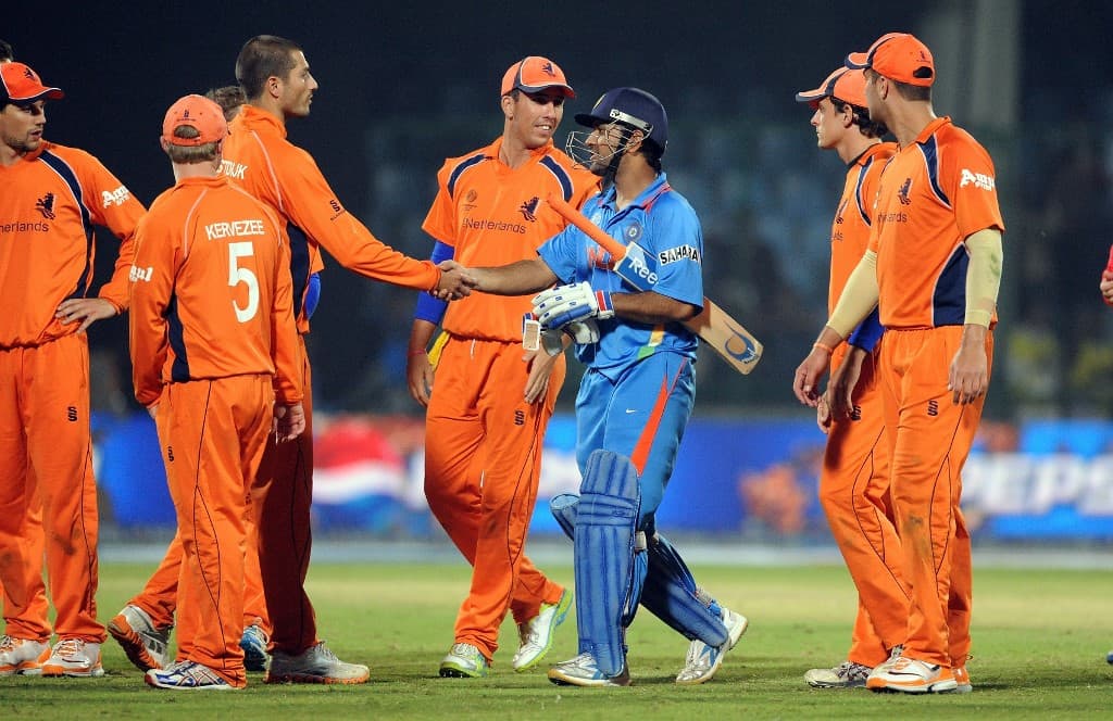 India defeat Netherlands by 5 wickets