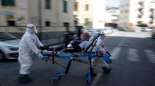 Coronavirus: Mosque converted into mask factory in virus-hit Iran