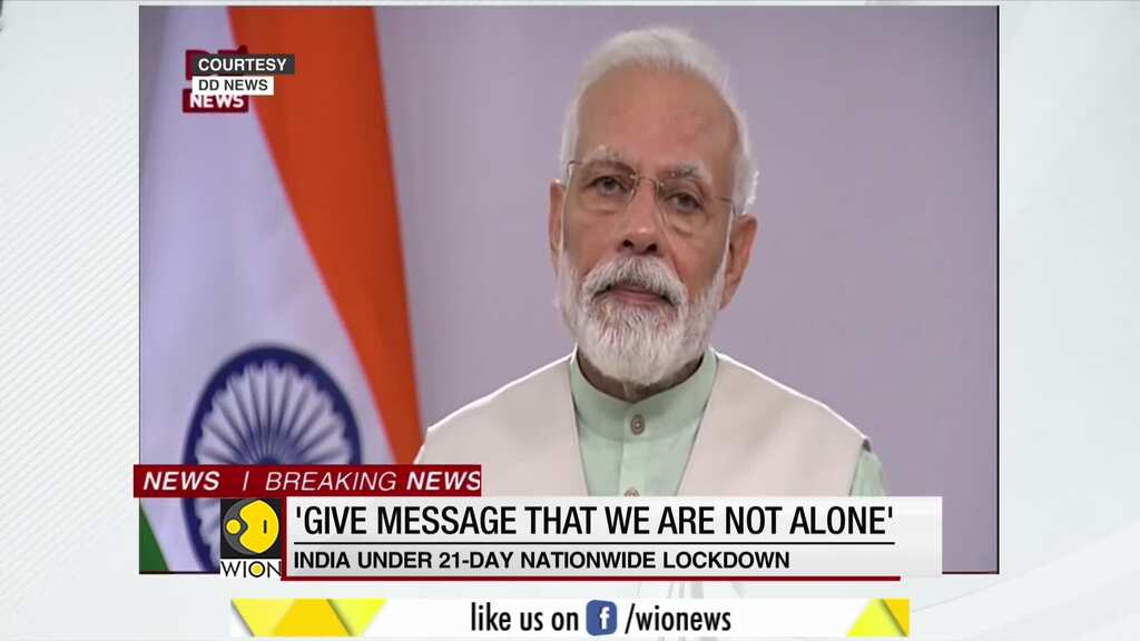PM Modi urges citizens to light diyas, torchlights on April 5