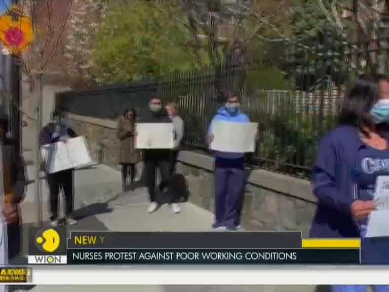 Fineprint: New York nurses demand COVID-19 medical supplies, Asked to re-use masks & gloves