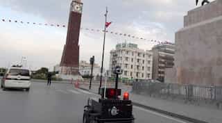 Tunisia deploys robocop to impose coronavirus lockdown