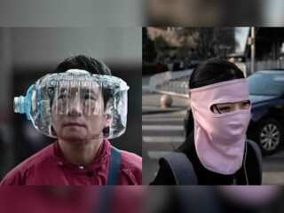 The innovative and the bizarre: Face masks receive the creative treatment!