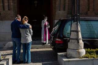 This Spanish city is holding drive-through funerals once every 15 minutes