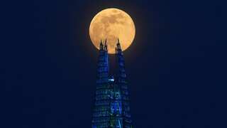 Pink moon: Biggest supermoon of 2020 illuminates the sky