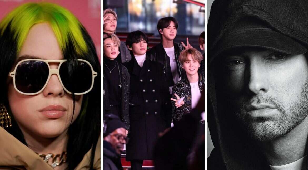 BTS, Billie Eilish, Eminem rock top 10 biggest albums of 2020 in the UK list BTS, Billie Eilish, Eminem rock top 10 biggest albums of 2020 in the UK list