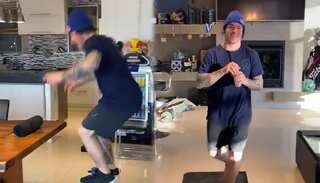 WATCH: Best quarantine video? Sebastien Toutant defies all odds to clear obstacle course at home