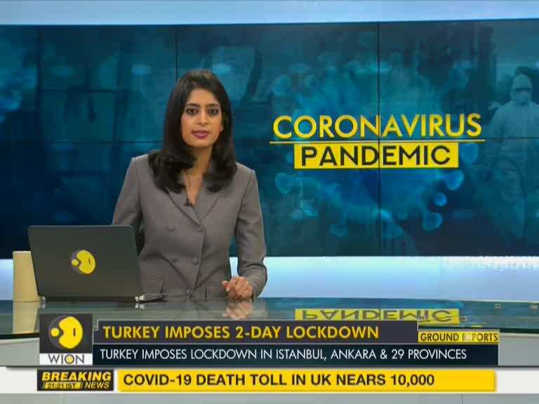Turkey imposes lockdown in Istanbul, Ankara & 29 other provinces; 47,000 people infected of COVID-19