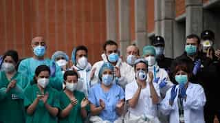WATCH: To fight the gloom-doom, doctors in California flaunt dance moves as patients recover