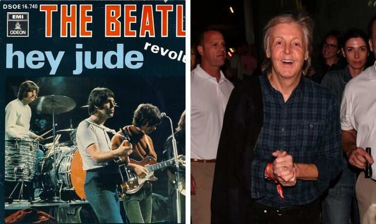 Paul McCartney's handwritten 'Hey Jude' lyrics sell for $910,000 at auction Paul McCartney's handwritten 'Hey Jude' lyrics sell for $910,000 at auction