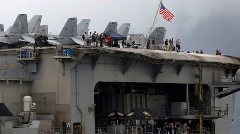 Another 103 sailors from US carrier test positive for coronavirus Another 103 sailors from US carrier test positive for coronavirus