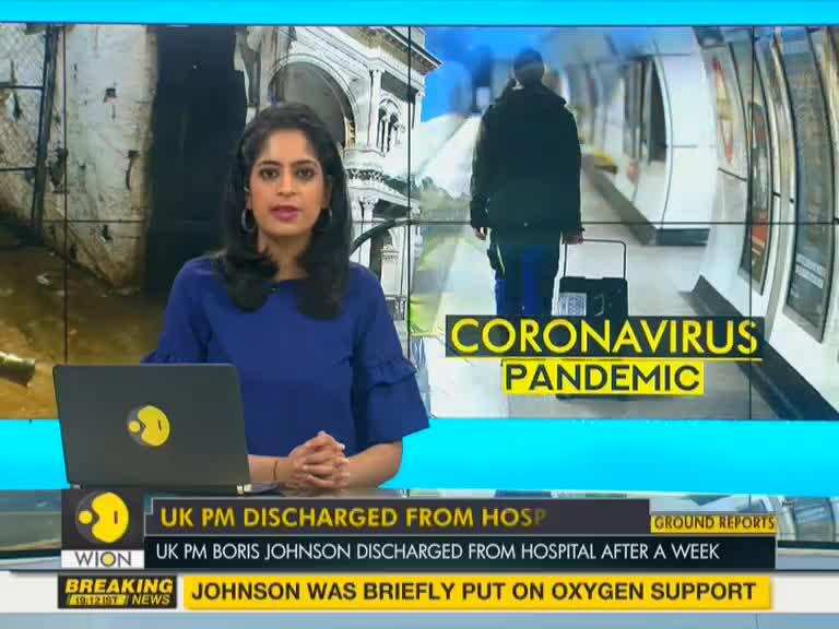 UK PM discharged from the hospital after one week treatment of COVID-19