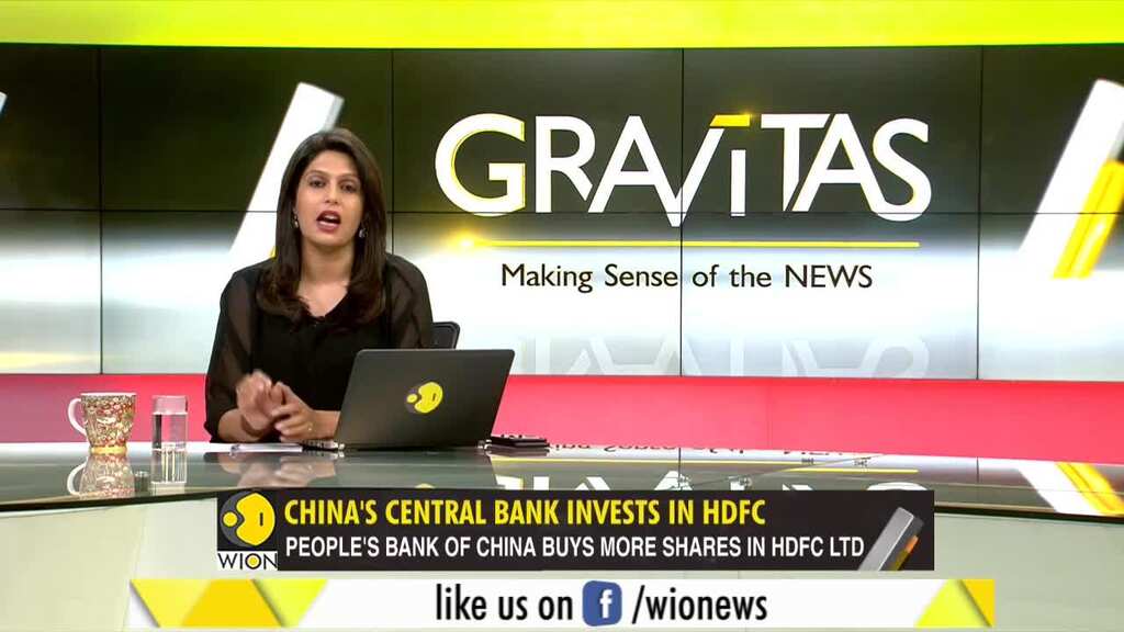 Graviats: China's central bank buys stake in HDFC