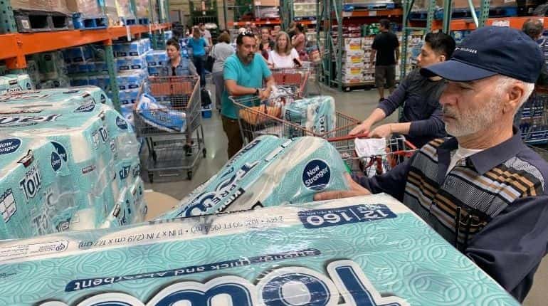 US panic buying patterns shifts from toilet paper to hair colour US panic buying patterns shifts from toilet paper to hair colour