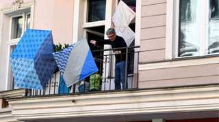 'Balconies, life, art': Berlin's shut-in artists show their work