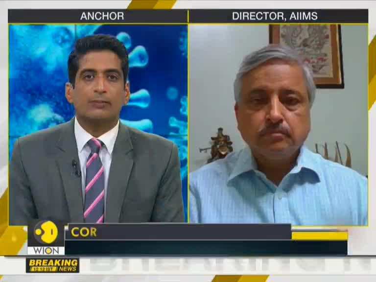 Dr Randeep Guleria, Director, AIIMS Exclusively speaks to WION over COVID-19 Pandemic