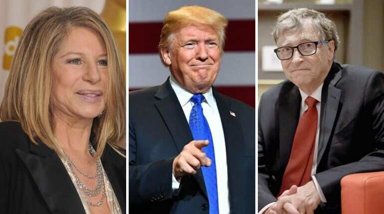 'How sick!': Barbra Streisand, Bill Gates and other celebrities slam Trump for halting WHO funding 'How sick!': Barbra Streisand, Bill Gates and other celebrities slam Trump for halting WHO funding