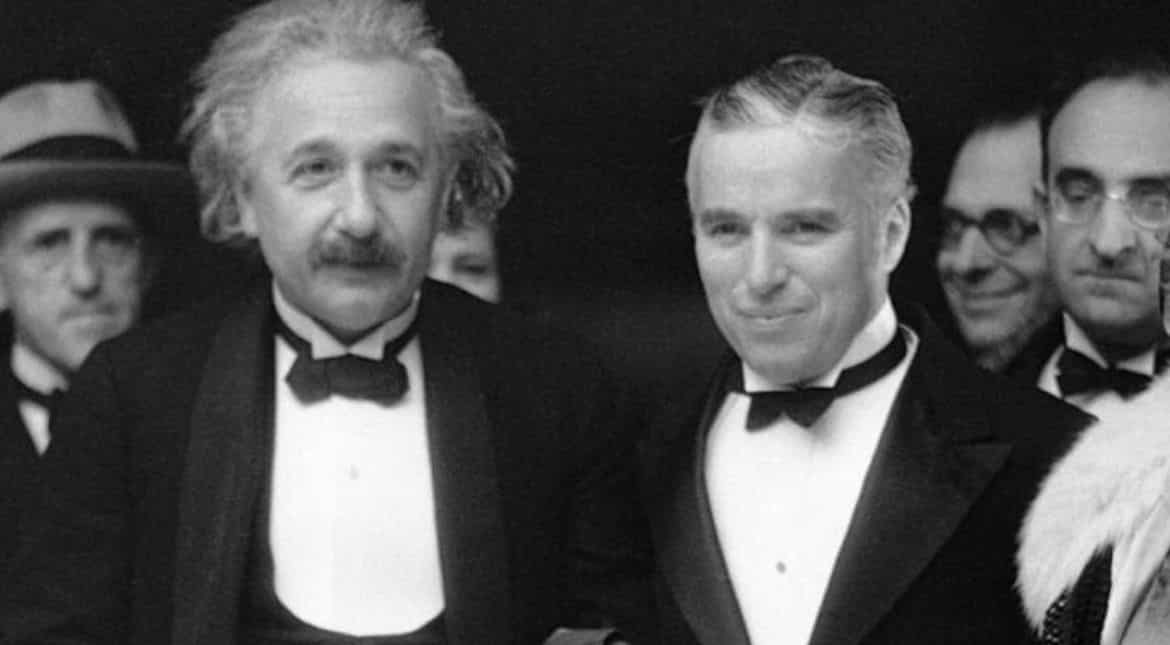 When Einstein met Chaplin