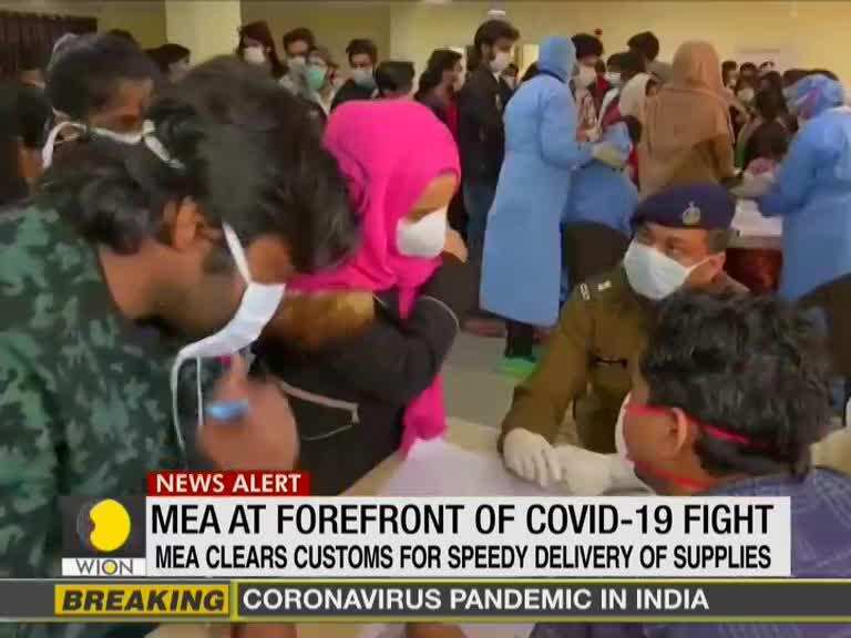 MEA clears customs for speedy delivery of supplies from China