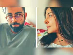 Watch: Anushka Sharma brings field experience at home for husband Virat Kohli amid lockdown