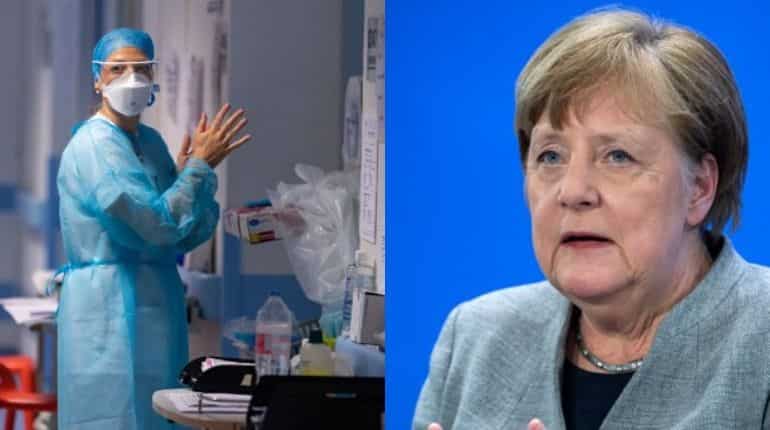 Merkel 'doing well' in home quarantine