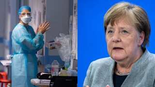 Merkel 'doing well' in home quarantine