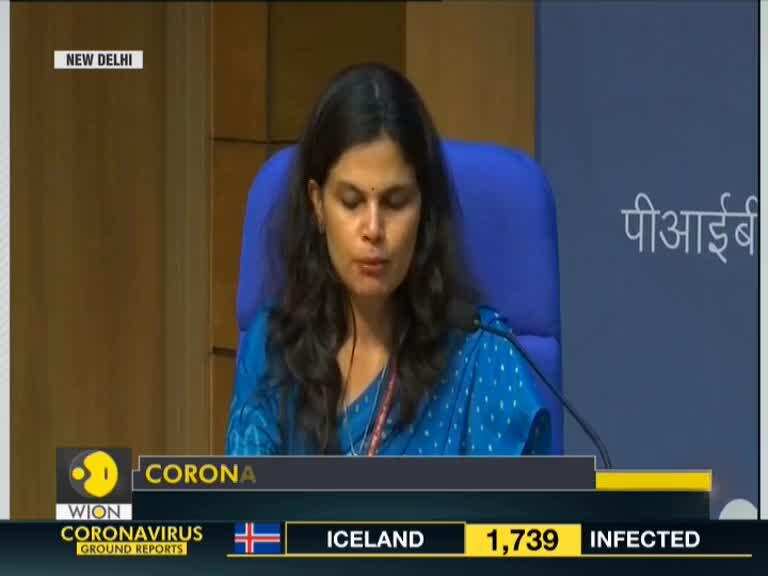 Indian Health Ministry briefs media on COVID-19 status: 1007 cases reported in last 24-hours