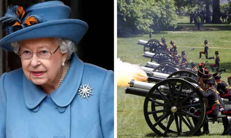 Queen Elizabeth cancels gun salutes for her 94 th birthday