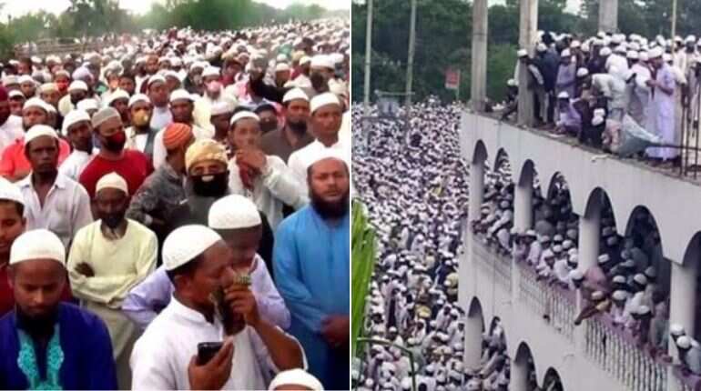 Bangladesh shuts down seven villages after 100,000 people gather at cleric's funeral Bangladesh shuts down seven villages after 100,000 people gather at cleric's funeral