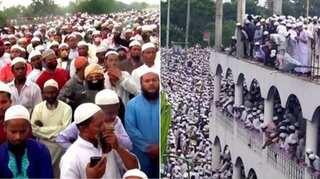 Bangladesh shuts down seven villages after 100,000 people gather at cleric's funeral