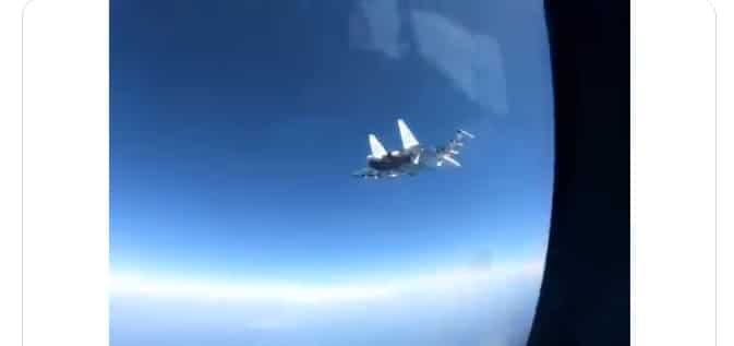 Russian jet executes 'unsafe' intercept of US Navy aircraft Russian jet executes 'unsafe' intercept of US Navy aircraft