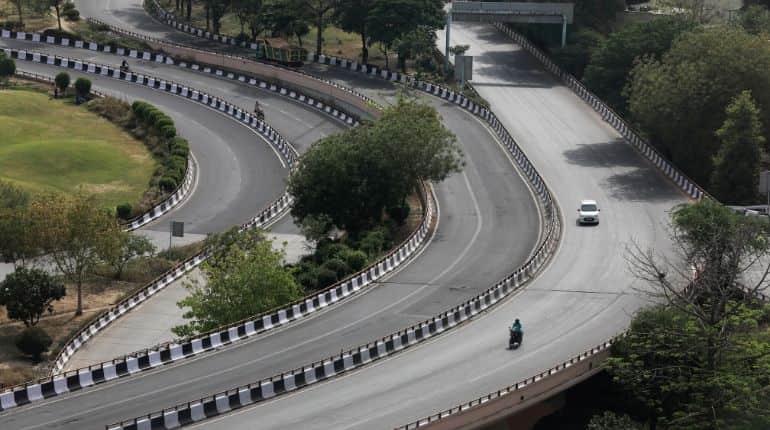 Deserted roads