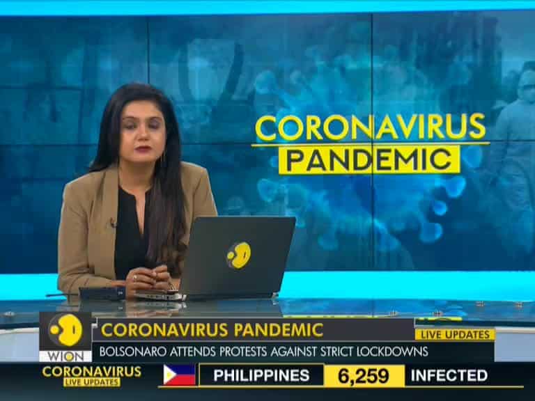 Coronavirus Pandemic: Brazilian President joins anti-lockdown rally