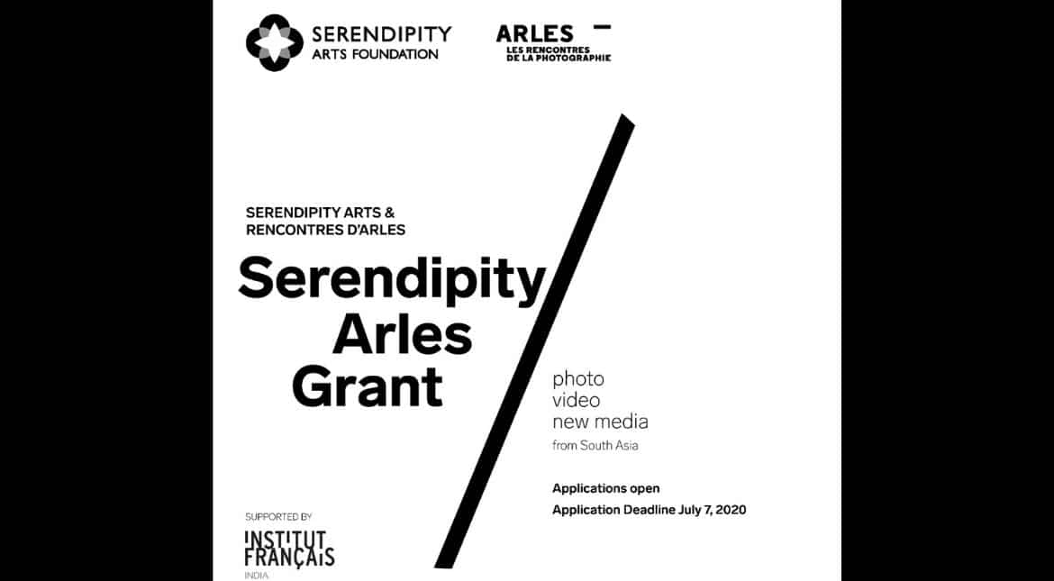 Serendipity Arts Foundation and Rencontres d’Arles announces the largest grant for lens-based practitioners in South Asia Serendipity Arts Foundation and Rencontres d’Arles announces the largest grant for lens-based practitioners in South Asia