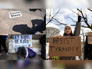 Protests staged against lockdown across the globe