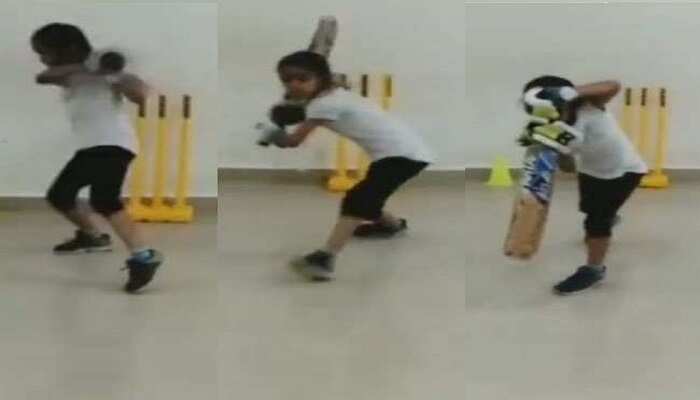 Watch: Seven-year-old Pari Sharma leaves Michael Vaughan, Shai Hope and other top cricketers in awe with her batting skills Watch: Seven-year-old Pari Sharma leaves Michael Vaughan, Shai Hope and other top cricketers in awe with her batting skills