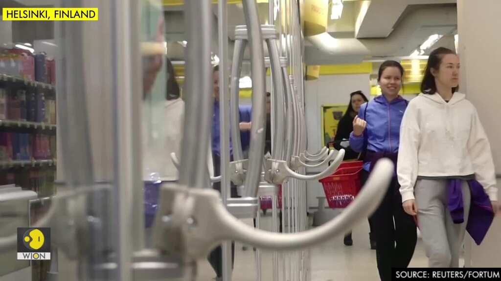New hands-free door handles tested in Finnish supermarket