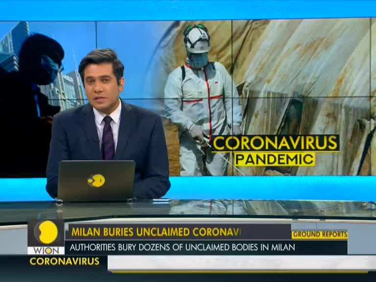 Milan buries unclaimed coronavirus dead : 61 unclaimed victims laid to rest