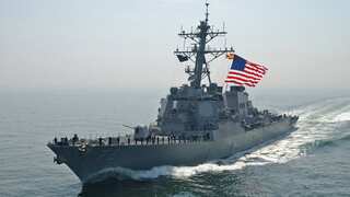 US warship sails through sensitive Taiwan Strait for the second time in a month